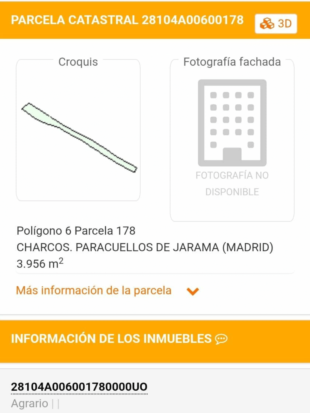 terreno paracuellos del jarama los charcos suelo rústico agrario 4 catastro